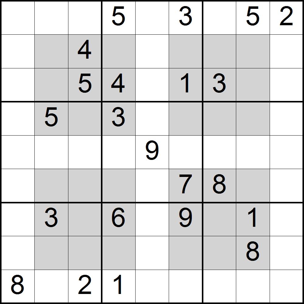 free hyper sudoku puzzles printable